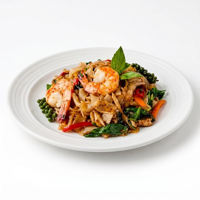 5a. Pad Kee Mow (Shrimp).