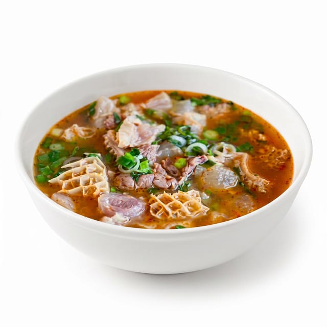 12a. Beef Innard Soup.